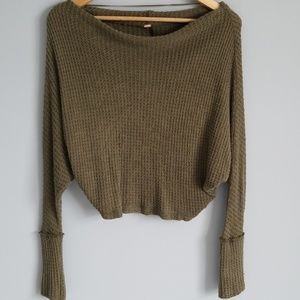 Free People Olive Thermal -small